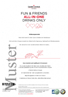 Fun & Friends All-in-one - Drinks only