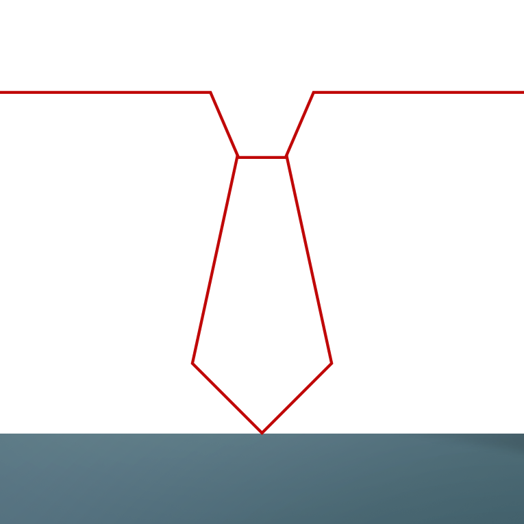 Motiv mit Icon einer Krawatte